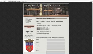 diseño web estudio jurídico