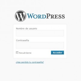 Acceder al panel de administración de WordPress